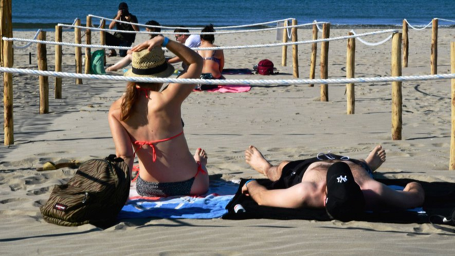 La Grande Motte et sa plage statique La Grande Motte et sa plage statique