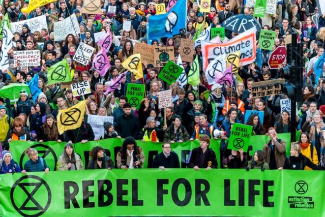 Extinction Rebellion © DR Extinction Rebellion © DR
