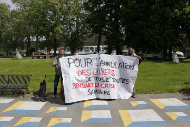 Sur le campus de la Cité scientifique de l'université de Lille, samedi 16 mai 2020. DR / Atelier Populaire d'Urbanisme de Fives Sur le campus de la Cité scientifique de l'université de Lille, samedi 16 mai 2020. DR / Atelier Populaire d'Urbanisme de Fives
