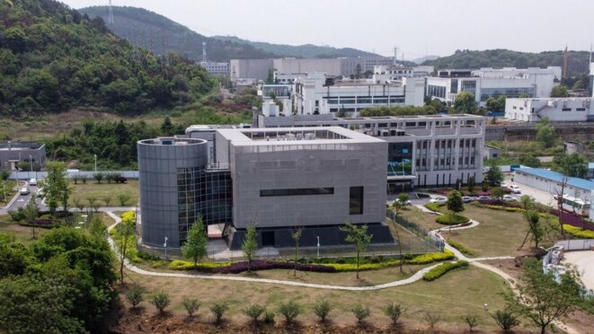 Le laboratoire P4 de Wuhan construit sur le modèle de celui de Lyon © AFP / Hector RETAMAL Le laboratoire P4 de Wuhan construit sur le modèle de celui de Lyon © AFP / Hector RETAMAL