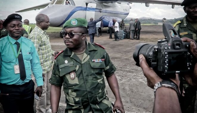 L'ancien patron du renseignement militaire, Delphin Kahimbi © DR L'ancien patron du renseignement militaire, Delphin Kahimbi © DR