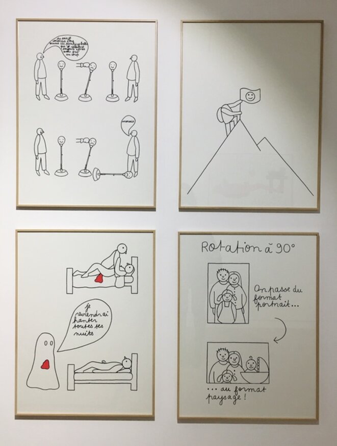 Vue de l'exposition personnelle de Louise Pressager, "Vous êtes l'heure, je suis le lieu", maison des arts de Malakoff, 2020 © Louise Pressager Vue de l'exposition personnelle de Louise Pressager, "Vous êtes l'heure, je suis le lieu", maison des arts de Malakoff, 2020 © Louise Pressager