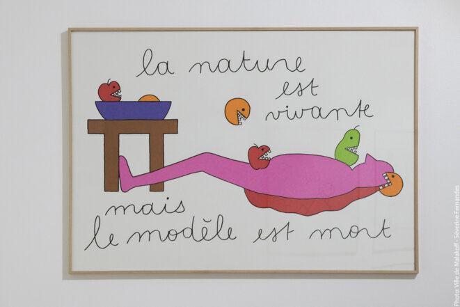 Vue de l'exposition personnelle de Louise Pressager, "Vous êtes l'heure, je suis le lieu", maison des arts de Malakoff, 2020 © Louise Pressager Vue de l'exposition personnelle de Louise Pressager, "Vous êtes l'heure, je suis le lieu", maison des arts de Malakoff, 2020 © Louise Pressager