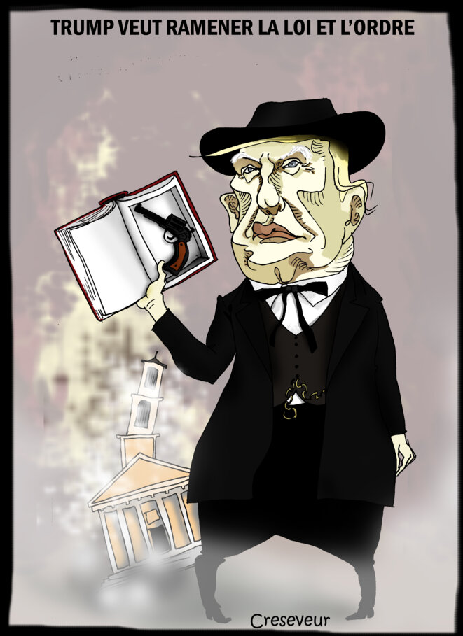 Trump veut ramener la loi et l'ordre