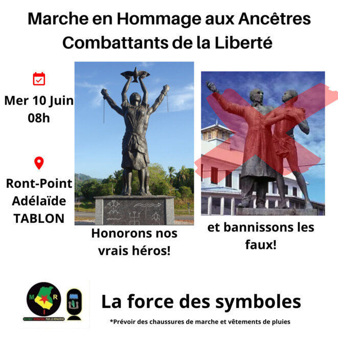10 juin. Les Marrons de la Liberté. Guyane. Mouvement International pour les Réparations MIR-Guyane. 1/3 10 juin. Les Marrons de la Liberté. Guyane. Mouvement International pour les Réparations MIR-Guyane. 1/3