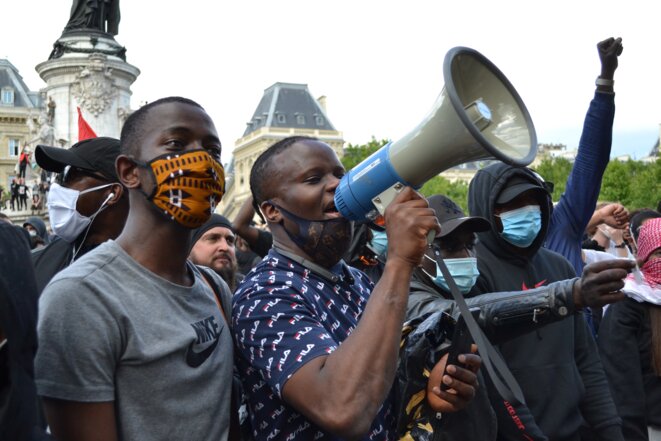 Place de la République, Paris, 13 juin 2020. © Samuel Clauzier Place de la République, Paris, 13 juin 2020. © Samuel Clauzier