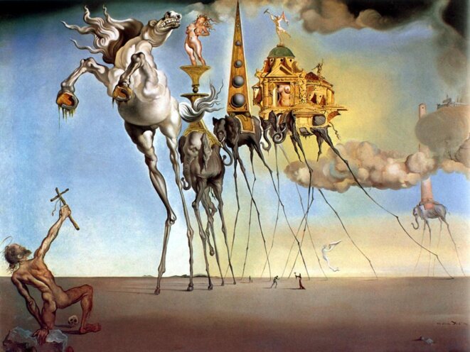 Dali, 1946, la tentation de Saint Antoine Dali, 1946, la tentation de Saint Antoine