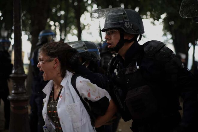 Arrestation De Farida À Paris, Le 16 Juin 2020