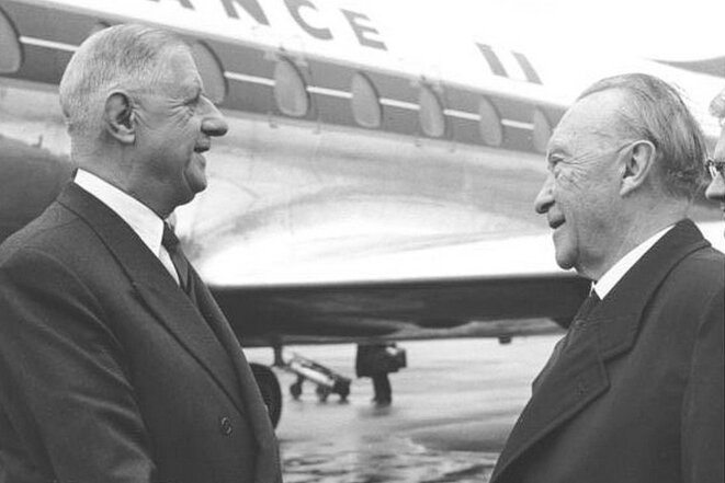 De Gaulle et Adenauer De Gaulle et Adenauer
