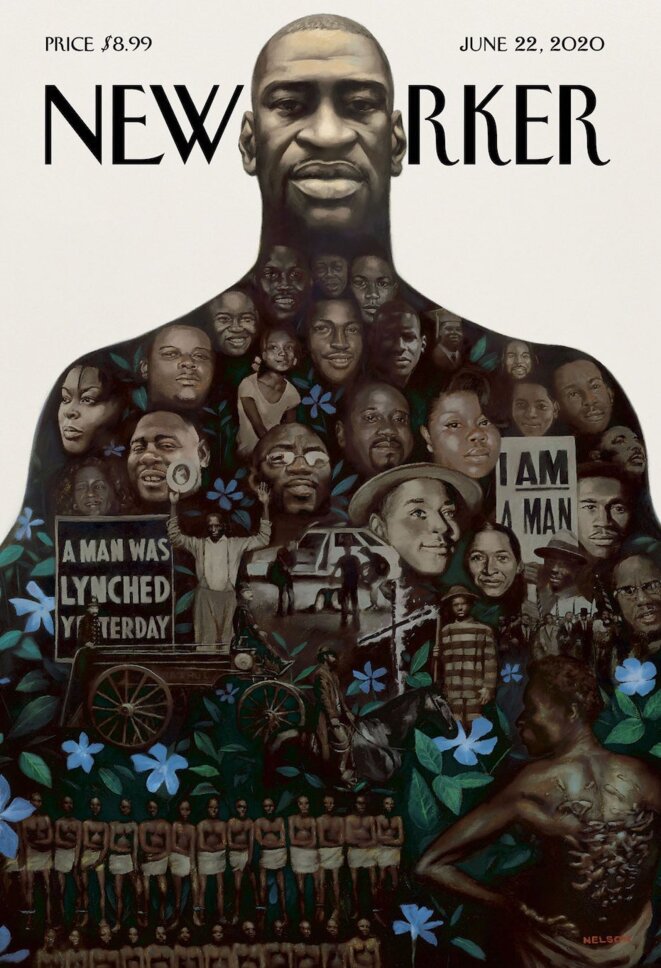 George Floyd en couverture du © New-Yorker George Floyd en couverture du © New-Yorker