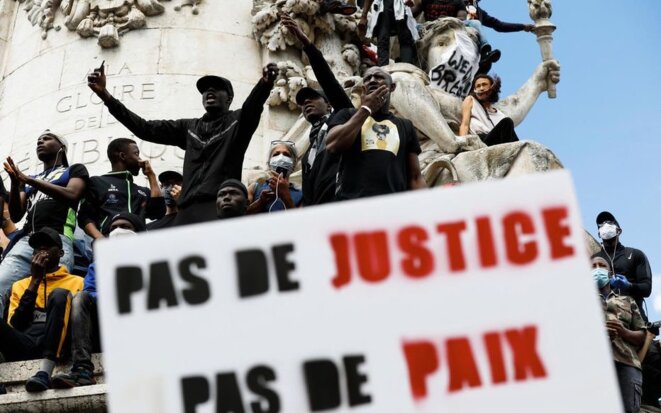 manifestation du 13 juin 2020 contre les violences policières © Olivier Corsan - LP manifestation du 13 juin 2020 contre les violences policières © Olivier Corsan - LP