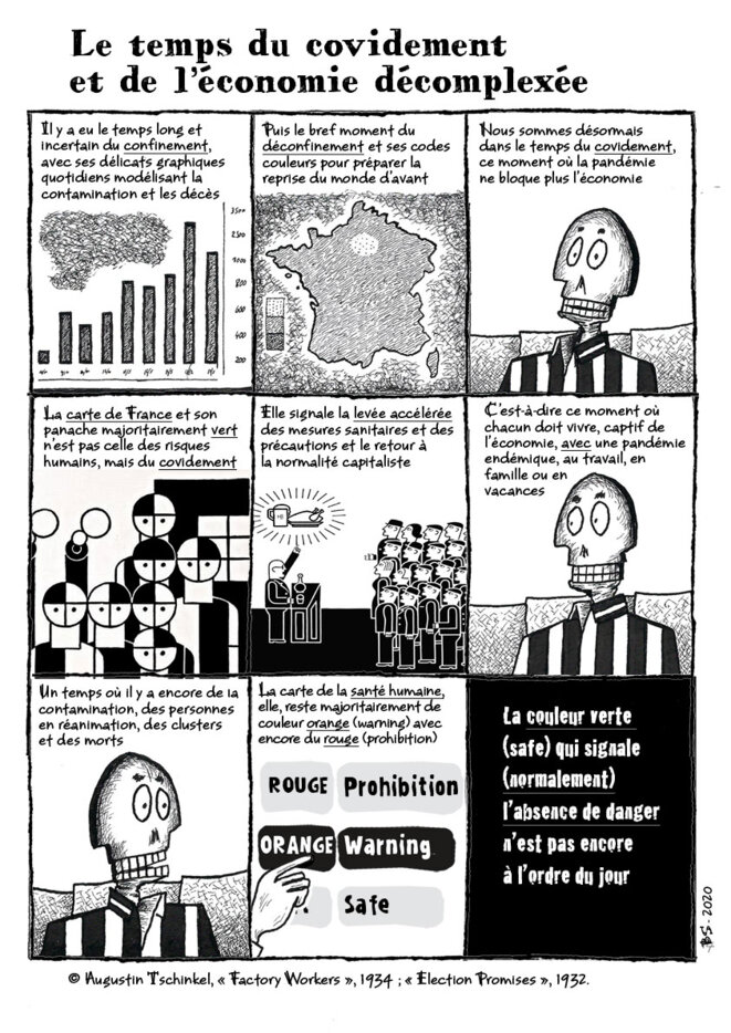 14 - Notes comix autour du coronavirus © Barthélémy Schwartz 14 - Notes comix autour du coronavirus © Barthélémy Schwartz