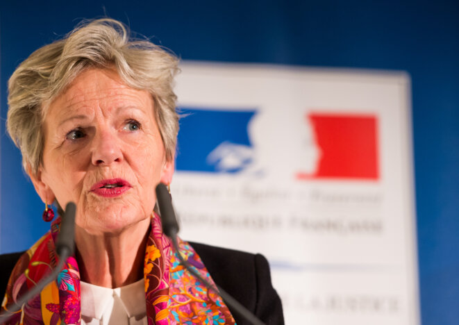 Éliane Houlette, ancienne procureure du PNF. © Lukas Barth / AFP Éliane Houlette, ancienne procureure du PNF. © Lukas Barth / AFP