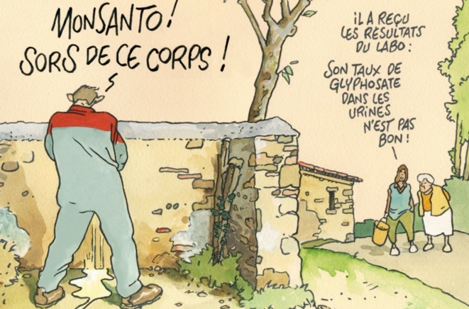 MONSANTO ! Sors de ce corps ! © pisseu·r·euse anonyme MONSANTO ! Sors de ce corps ! © pisseu·r·euse anonyme