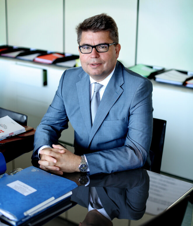 Bruno Bézard à l'époque où il est directeur du Trésor. © Bruno Coutier / AFP