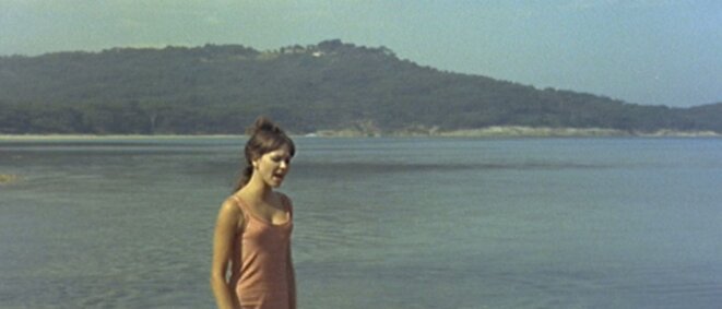 Anna Karina dans Pierrot le fou © JL Godard Anna Karina dans Pierrot le fou © JL Godard