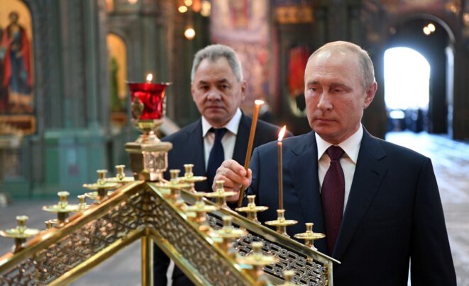 Vladimir Poutine, le 22 juin 2020. © Alexey Nikolsky/Sputnik/AFP Vladimir Poutine, le 22 juin 2020. © Alexey Nikolsky/Sputnik/AFP