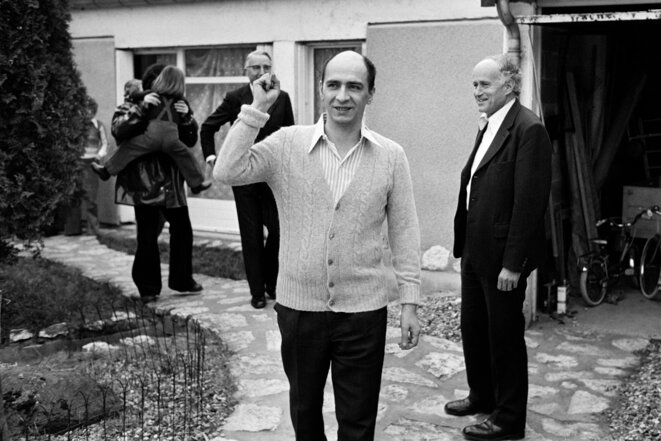 Léonide Pliouchtch à Montereau en janvier 1976. © AFP