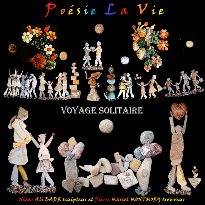 couverture du quatrième journal gratuit de Poésie La Vie © Nizar Ali Badr et Pierre Marcel Montmory couverture du quatrième journal gratuit de Poésie La Vie © Nizar Ali Badr et Pierre Marcel Montmory