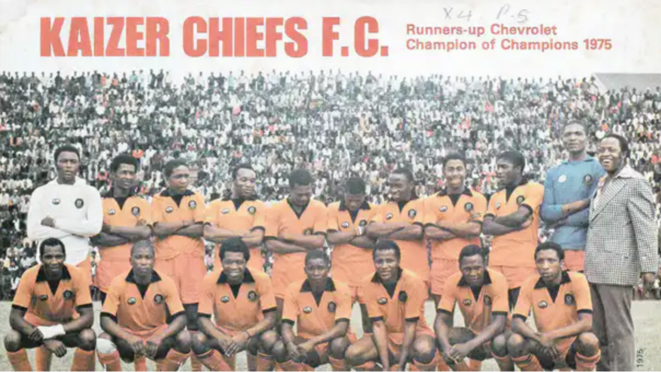 Les Kaizer Chiefs de Soweto, champions en 1975. Les Kaizer Chiefs de Soweto, champions en 1975.