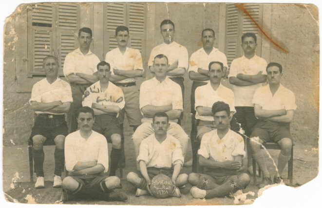 Football et décolonialisme. En Palestine, prendre à revers l’occupation israélienne equipe palestinienne 1928 - Football et décolonialisme. En Palestine, prendre à revers l’occupation israélienne