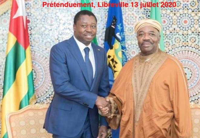 Ali Bongo Ondimba President du Gabon - Faure Essozimna Gnassingbe du Togo Ali Bongo Ondimba President du Gabon - Faure Essozimna Gnassingbe du Togo