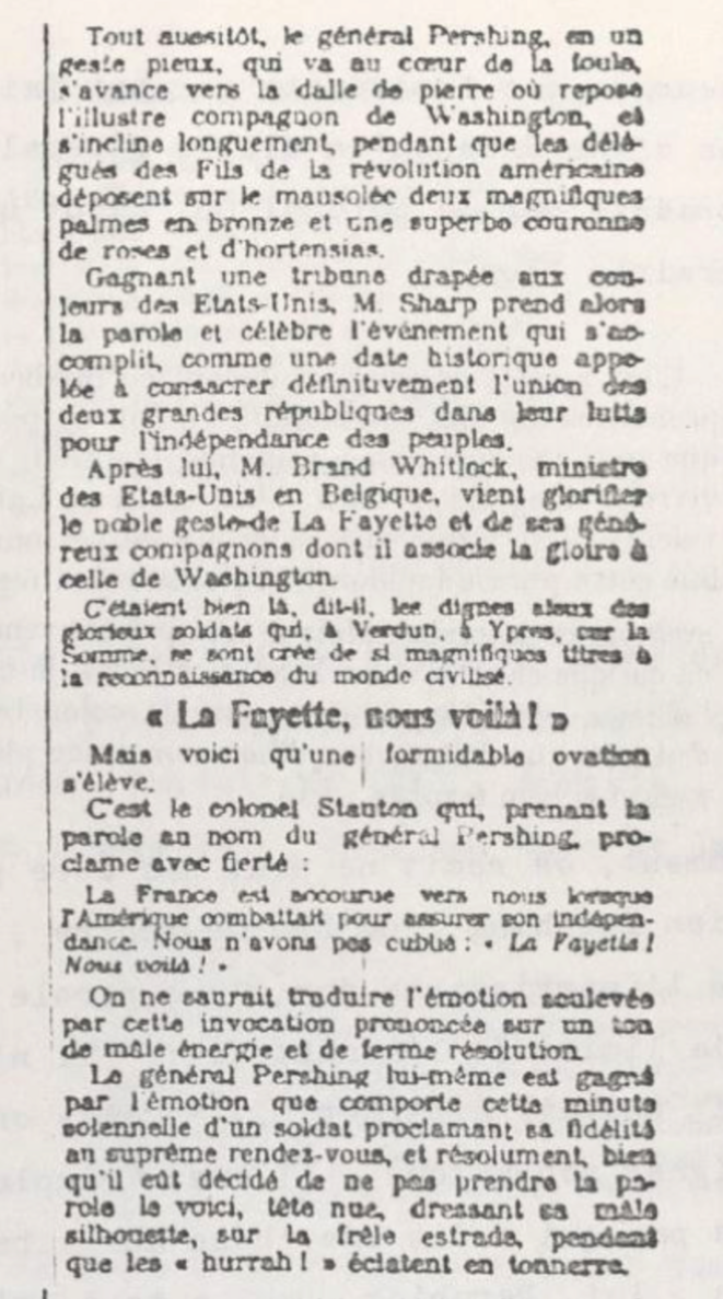 Extrait de la Une du Petit Parisien, le 5 juillet 1917. Extrait de la Une du Petit Parisien, le 5 juillet 1917.