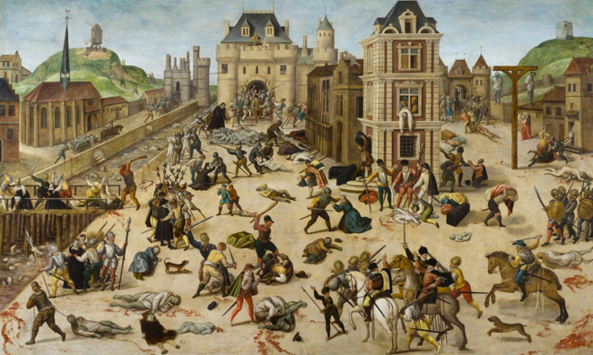 Le Massacre de la Saint-Barthélemy. © François Dubois, musée cantonal des Beaux-Arts de Lausanne Le Massacre de la Saint-Barthélemy. © François Dubois, musée cantonal des Beaux-Arts de Lausanne