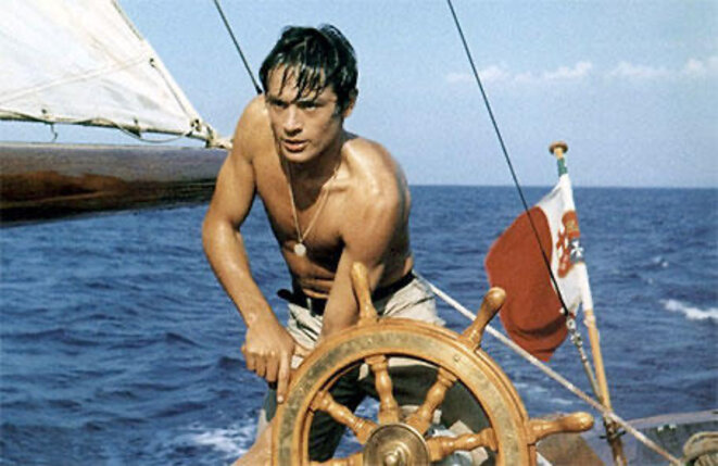 Alain Delon dans 'Plein Soleil', de René Clément © DR Alain Delon dans 'Plein Soleil', de René Clément © DR