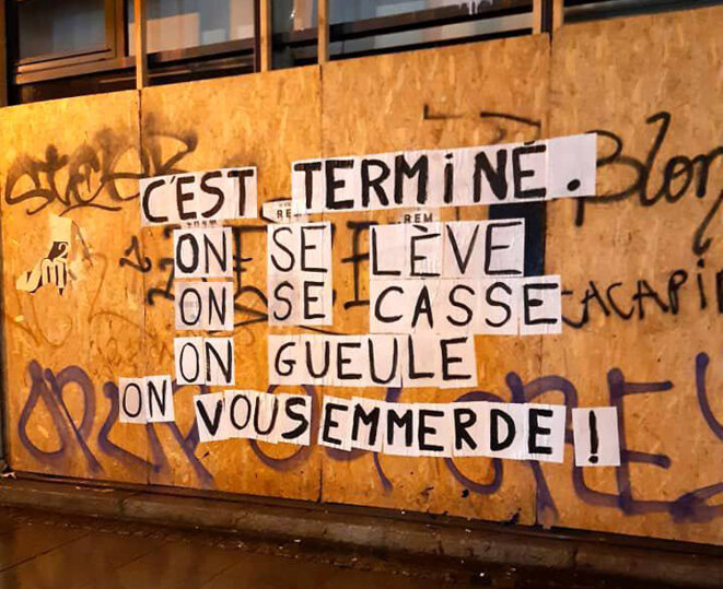 © Collages féminicides Rennes © Collages féminicides Rennes