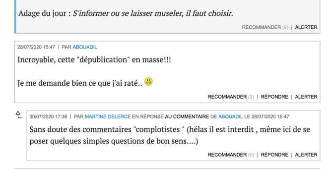 Section commentaires Mediapart de l'article : "Recherche contre le Covid-19: la place de Bill Gates et des VIP interroge" Section commentaires Mediapart de l'article : "Recherche contre le Covid-19: la place de Bill Gates et des VIP interroge"