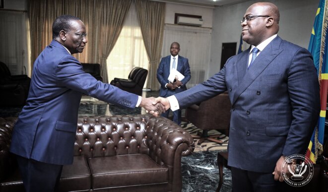 Félix Tshisekedi et son premier ministre Sylvestre Ilunga © Présidence RDC Félix Tshisekedi et son premier ministre Sylvestre Ilunga © Présidence RDC