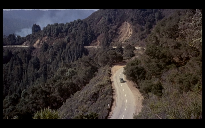 Sueurs froides, A. Hitchcock: en route vers Muir Woods Sueurs froides, A. Hitchcock: en route vers Muir Woods