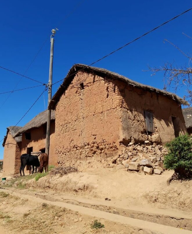 Maisons des hautes-terres centrales, Madagascar. © Marcel Rabe Maisons des hautes-terres centrales, Madagascar. © Marcel Rabe