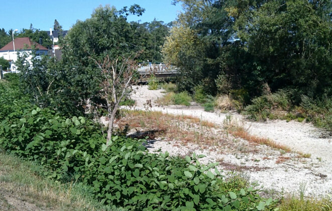 Dans le sud du Bas-Rhin, dans la vallée de Villé, Le Giessen à sec Dans le sud du Bas-Rhin, dans la vallée de Villé, Le Giessen à sec