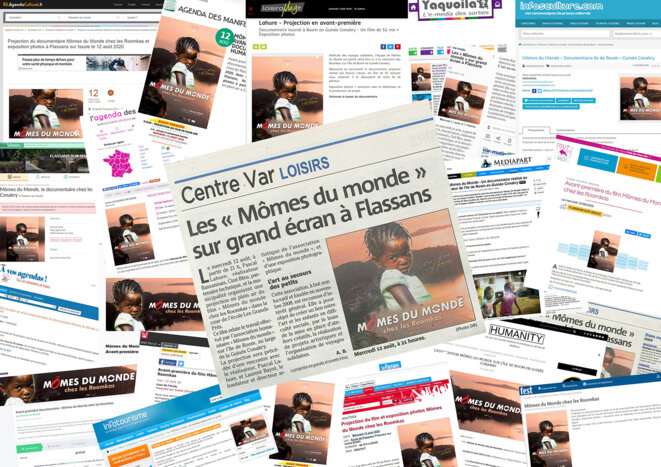 Une promotion massive sur le web pour cette avant-première. © Mômes du Monde - Touche2style Une promotion massive sur le web pour cette avant-première. © Mômes du Monde - Touche2style