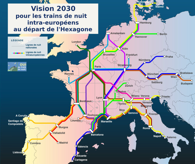proposition de 15 nouveaux trains de nuit intraeuropéens au départ de la France proposition de 15 nouveaux trains de nuit intraeuropéens au départ de la France