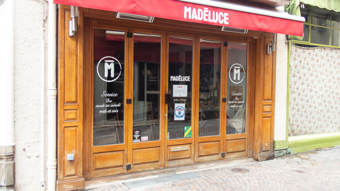 ... le restaurant Madéluce rue Albert 1° à Aix-les-Bains © plbillot ... le restaurant Madéluce rue Albert 1° à Aix-les-Bains © plbillot