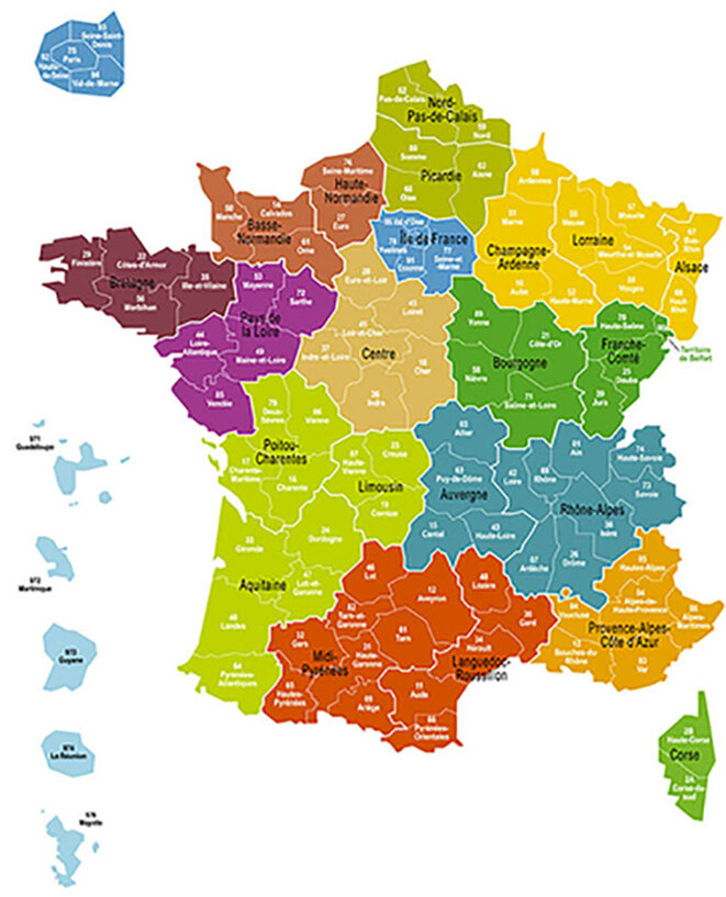 Carte de France Carte de France