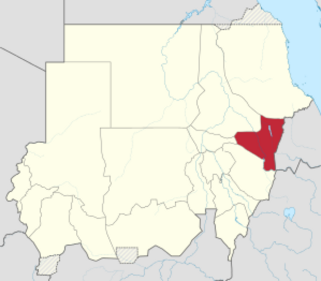 Situation de l'Etat de Kassala au Soudan. Situation de l'Etat de Kassala au Soudan.