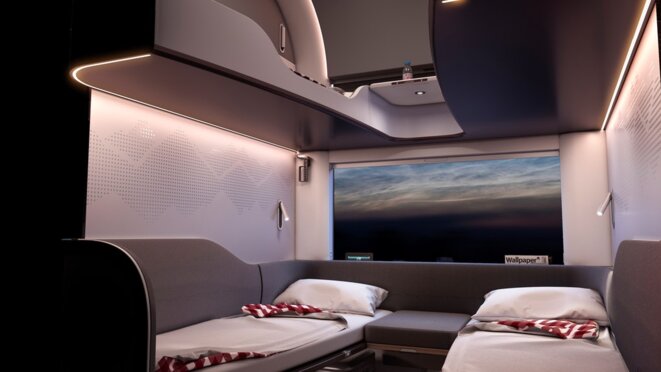 futurs compartiments 4 couchettes nightjet ÖBB © ÖBB Nightjet futurs compartiments 4 couchettes nightjet ÖBB © ÖBB Nightjet