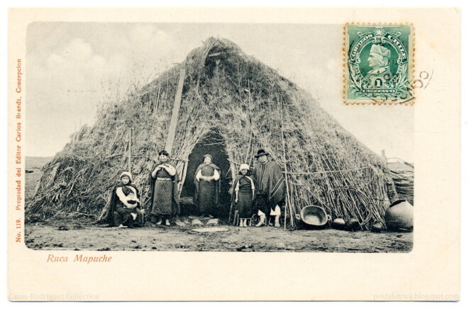 "Our Home: A Mapuche 'Ruca' (1903)" © postaletrice CC BY-NC-ND 2.0 "Our Home: A Mapuche 'Ruca' (1903)" © postaletrice CC BY-NC-ND 2.0