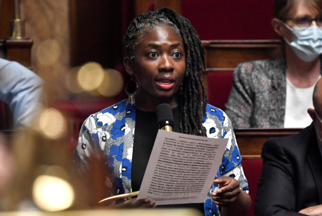 Les attaques contre la députée Danièle Obono permettent de réécrire l'histoire. © AFP