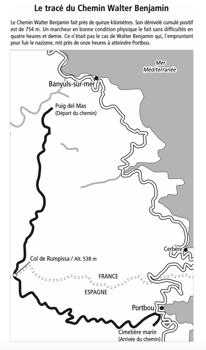 La carte du chemin Walter Benjamin La carte du chemin Walter Benjamin