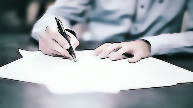 Signature contrat © FRANC SERRES Signature contrat © FRANC SERRES