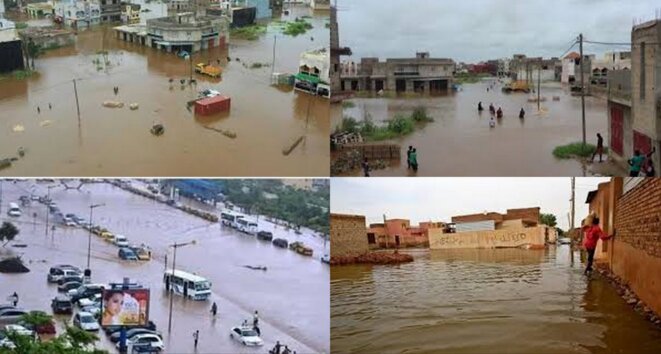 Inondations catastrophiques à Dakar.