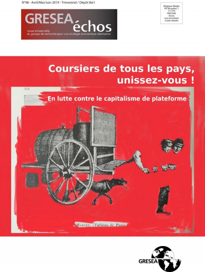 Coursiers de tous les pays unissez-vous! En lutte contre le capitalisme de plateforme