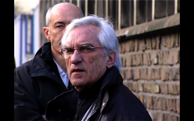 Marcel Trillat dans le film « Voix off » de Yves Gaonac'h (Rouge productions, 2011) Marcel Trillat dans le film « Voix off » de Yves Gaonac'h (Rouge productions, 2011)