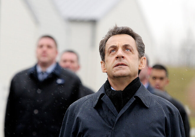 Nicolas Sarkozy, en mars 2012. © FRANCOIS NASCIMBENI / AFP