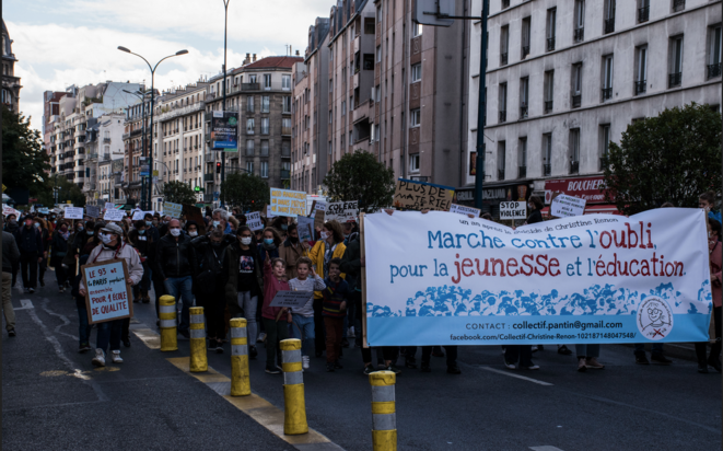 La marche commémorative pour Christine Renon. © DR La marche commémorative pour Christine Renon. © DR